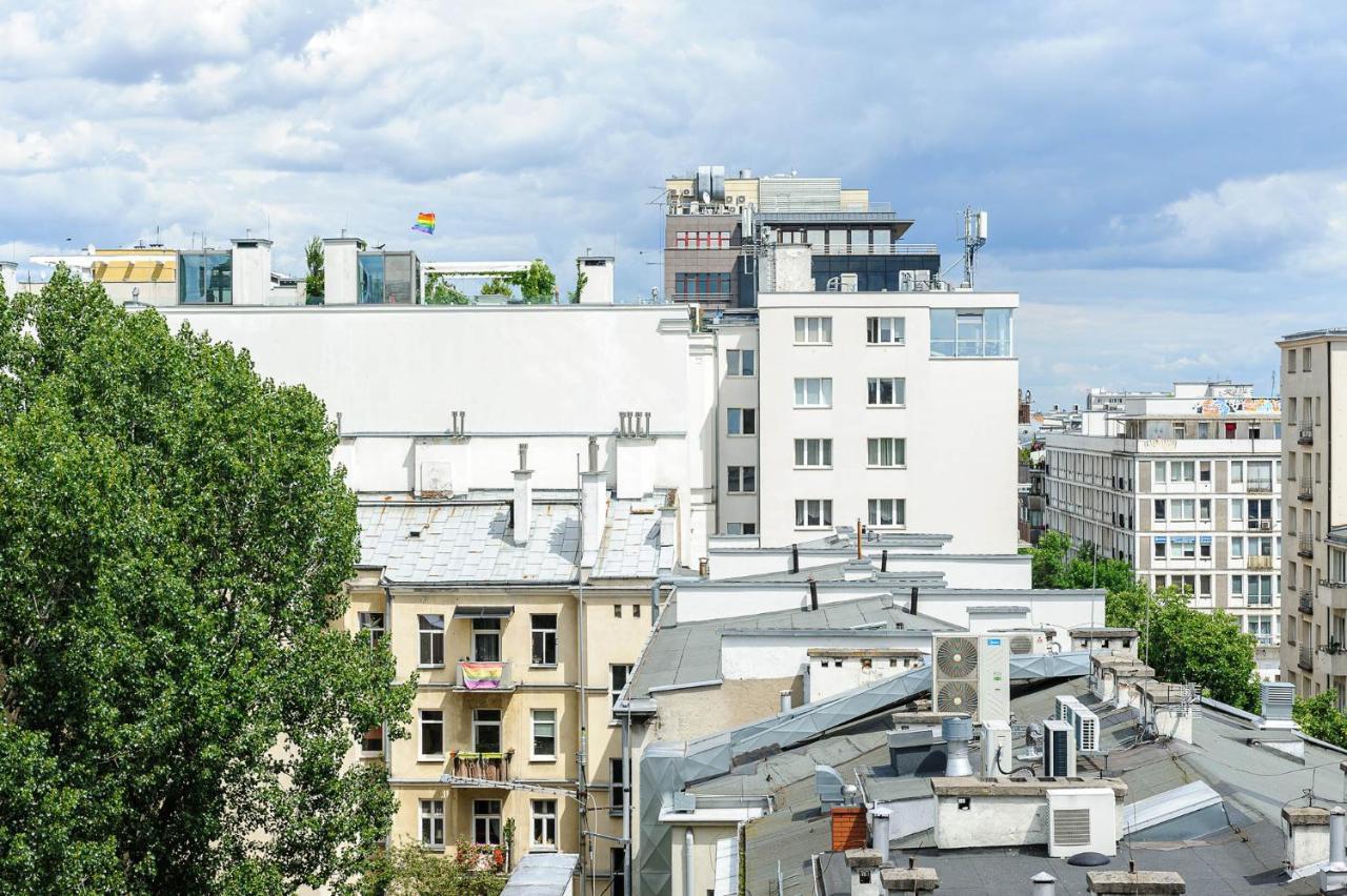 Stylish Apartment In The City Center Of Warschau Exterior foto